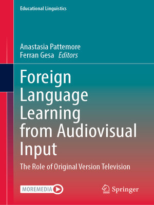 cover image of Foreign Language Learning from Audiovisual Input